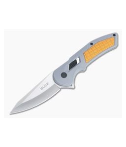 Buck 261 Hexam Reverse Tanto Orange Polymer SUR Lock Flipper 0261ORS - BU-0261ORS 1