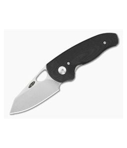 TRM Holier Nerd Jet Black G10 3D Contoured MagnaCut Liner Lock Knife (2.20" Blade) - TRM-030 1