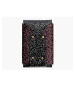 Willow Craft Slim Wask Wallet Black Dollaro and Bordeaux Dollaro - WCG-033 1