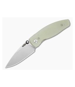 TRM Neutron 2 Jade G10 3D Lizard Skin MagnaCut Liner Lock Knife (3.00" Blade) - TRM-039 1