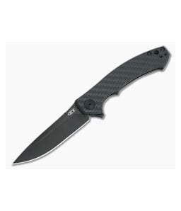 Zero Tolerance 0450CF Black Carbon Fiber Flipper - ZT-0450CF 1