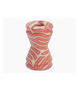 Dawson Machine Craft Toxic Crazy Fiber Hourglass Lanyard Bead - DMC-05 1