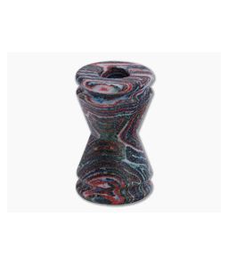 Dawson Machine Craft Peacemaker Crazy Fiber Hourglass Lanyard Bead - DMC-07 1