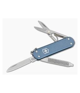 Victorinox Classic SD Alox Limited Edition 2026 Glacial Blue 5-Function Swiss Army Knife (2.28" Closed) 0.6221.L26 - VN-0.6221.L26 1