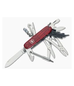 Victorinox CyberTool M Translucent Red Swiss Army Knife 1.7725.T-X1 - VN-1.7725.T-X1 1
