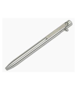 Tactile Turn Short Slim Switch Pen Machined Titanium - TT-10-SW2-TTM-TTM 1