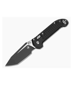 Microtech LUDT RAM-LOK T/E Tanto Frag Black Aluminum M390MK Two-Tone Folding Knife (3.45" Blade) 1136RL-1FR - MT-1136RL-1FR 1