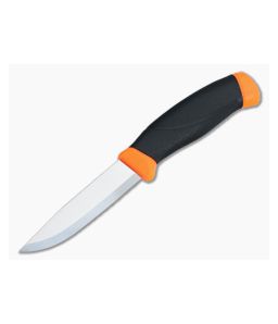 Mora of Sweden Companion Hi-Vis Orange Stainless Steel Fixed Knife 11824 - MO-11824 1