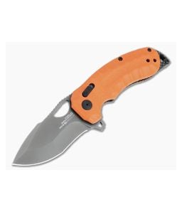 SOG Kiku XR LTE Graphite XHP Orange G10 XR Lock Flipper 12-27-03-57 - SOG-12-27-03-57 1