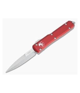Microtech Ultratech Bayonet Stonewashed M390 Red OTF Automatic Knife 120-10RD - MT-120-10RD 1