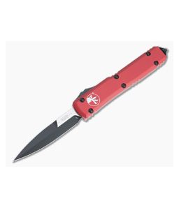 Microtech Ultratech Bayonet Black M390 Red OTF Automatic Knife 120-1RD - MT-120-1RD 1