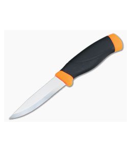 Mora of Sweden Companion C Heavy Duty Hi-Vis Orange Carbon Steel 12495 - MO-12495 1