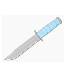 Kabar SPACE-BAR Gray Knife Blue Kraton G Handle 1313SF - KA-1313SF 1