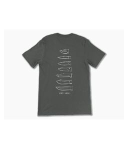 Buck Knives Buck Blades Charcoal Cotton T-Shirt | Large - BU-13431-LRG 1