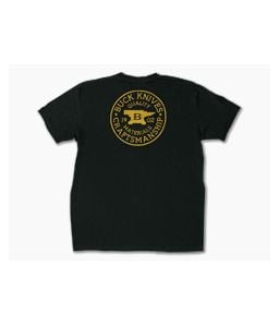 Buck Knives Coin Badge Tee Charcoal T-Shirt |X-Large - BU-13462-XLG 1