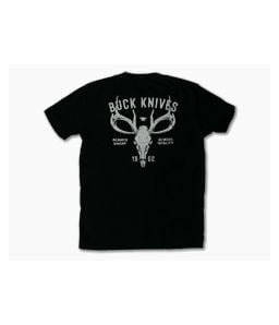 Buck Knives Skull Tee Black T-Shirt | Large - BU-13466-LRG 1