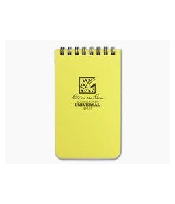 Rite In The Rain No. 135 3" x 5" Universal All-Weather Notebook Yellow - RTR-135 1