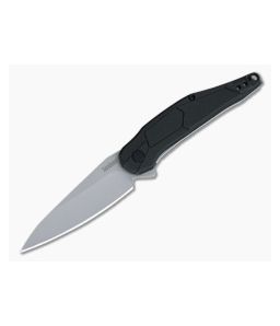 Kershaw Lightyear Blasted Drop Point Black GFN Assisted Liner Lock Flipper 1395 - KS-1395 1