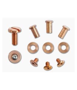 Hinderer Knives Complete Hardware Kit XM-18 3.0" Solid Copper 1423 - HK-1423 1