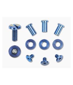 Hinderer Knives Complete Hardware Kit for XM-18 3.0" Stonewashed Blue Titanium 1453 - HK-1453 1