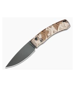 Piranha P14 X Tactical PVD 154CM Desert Camo Button Lock Automatic - PRN-14CT 1