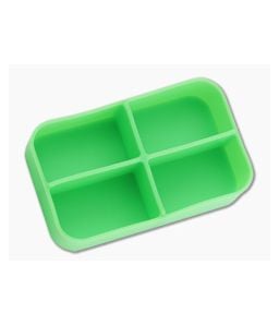 Maratac CountyComm Survival Tin Zombie Green Silicone Divider - MAR-150 1