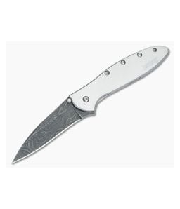 Kershaw Leek Damascus Assisted Flipper 1660DAM - KS-1660DAM 1
