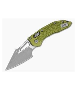 Microtech M-Stitch RAM-LOK OD Green Frag Aluminum M390MK Apocalyptic Folding Knife (3.05" Blade) 169MRL-10APFROD - MT-169MRL-10APFROD 1