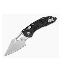Microtech M-Stitch RAM-LOK Black Frag Aluminum M390MK Stonewash Folding Knife (3.05" Blade) 169MRL-10FR - MT-169MRL-10FR 1
