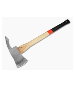 Adler Pulaski Fireman's Axe Red Stripe Hickory C60 Carbon Steel (27.50" Overall) - AD-174.0H350B211 1