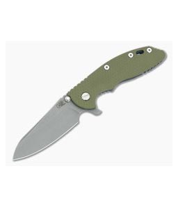 Hinderer XM-18 3.5 Sheepsfoot OD Green G10 Battle Blue - HK-1810 1