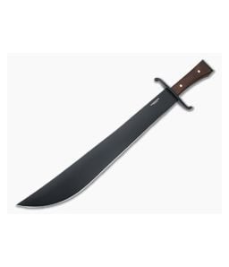 Condor Tool & Knife German Aviator Machete 1075 Walnut Machete CTK1822-16HC - CTK-1822-16HC 1