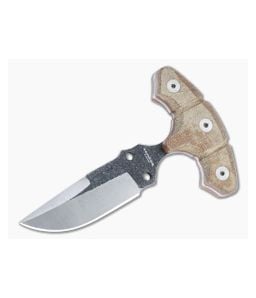 Condor Tool & Knife Tactical P.A.S.S. EDC Dagger 440C Natural Micarta Fixed Blade CTK1828-4.0-4C - CTK-1828-4.0-4C 1