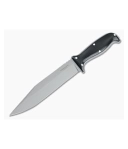 Condor Tool & Knife Enduro Blasted 420HC Black Paper Micarta Fixed Blade CTK1829-6.8SS - CTK-1829-6.8SS 1