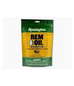 Remington Rem Oil Wipes 12 Count of Individual Packs - RM-18411 1