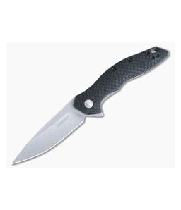 Kershaw Shoreline Black FRN Handle Stonewash Drop Point Assisted Flipper 1845 - KS-1845 1