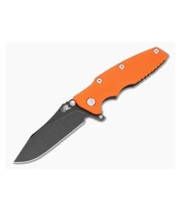 Hinderer Eklipse 3.5 Hollow Ground Slicer Orange G10 Battle Black - HK-1903 1
