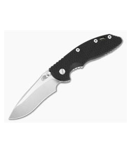 Hinderer XM-18 3.5" Recurve Non-Flipper Black G10 Stonewashed Titanium and MagnaCut Stonewashed Folding Knife (3.50" Blade) - HK-1961 1