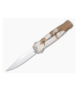 Piranha P19 Rated-R OTF Automatic Camo Aluminum Handle Mirror Polished 154CM Blade 19C - PRN-19C 1