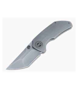 WE Knives Thug Christensen Gray Hand Rubbed 20CV Brushed Titanium Frame Lock Folder 2103B - WE-2103B 1