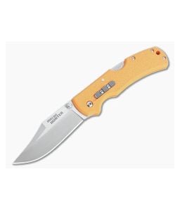 Cold Steel Double Safe Hunter Stainless Clip Point Orange GFN Back Lock Folder 23JB - CS-23JB 1