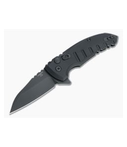 Hogue X1 MicroFlip Black Cerakote Wharncliffe 24166 - HO-24166 1