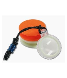 Maratac Titan Zoom Sapphire Pocket Magnifier - Clear Polycarbonate - MAR-265 1