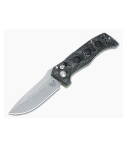 Benchmade 2730-03 Mini Auto Adamas Marbled Carbon Fiber MagnaCut Folder - BM-2730-03 1