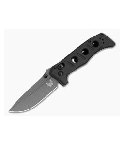 Benchmade 273GY-04 Mini Adamas Shane Sibert Black G10 MagnaCut Tungsten Gray Folding Knife (3.25" Blade) - BM-273GY-04 1