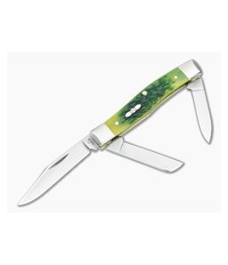 Case Medium Stockman Green Apple Bone 27862 - CA-27862 1