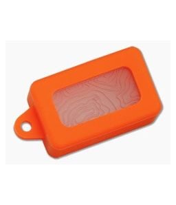 Maratac Tiny Polycarbonate Pocket Box and Orange Silicone Holder - MAR-280 1