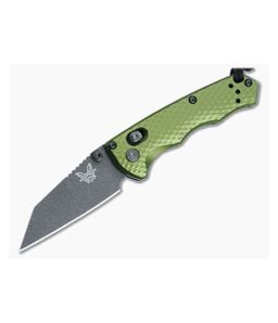 Benchmade Full Immunity Black M4 Green Handle 290BK-2 - BM-290BK-2 1