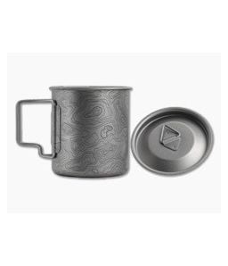 Maratac Titanium 15oz Topo Field Cup and Lid Adventure Kit - MAR-304 1