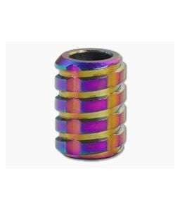 Maratac DTF - Dynamic Titanium Fob - Purple Blue Lanyard Bead - MAR-305 1